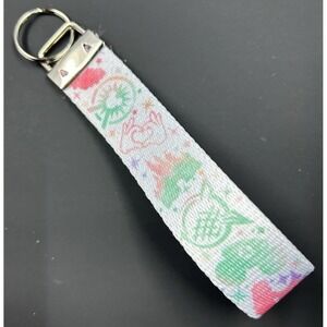 Park‎ Icons Wristlet Holder Key Fob Zipper Pull Lanyard Strap 1" Wide Keychain